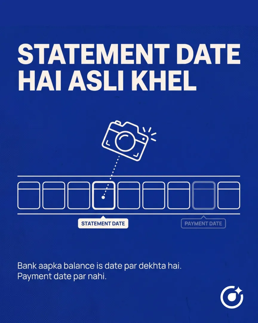 The statement date is the real game