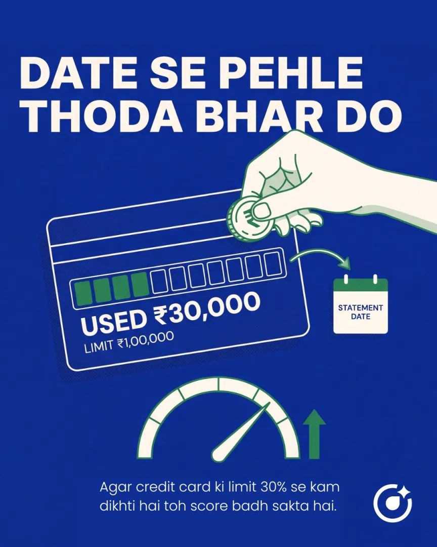 Pay a little before the statement date
