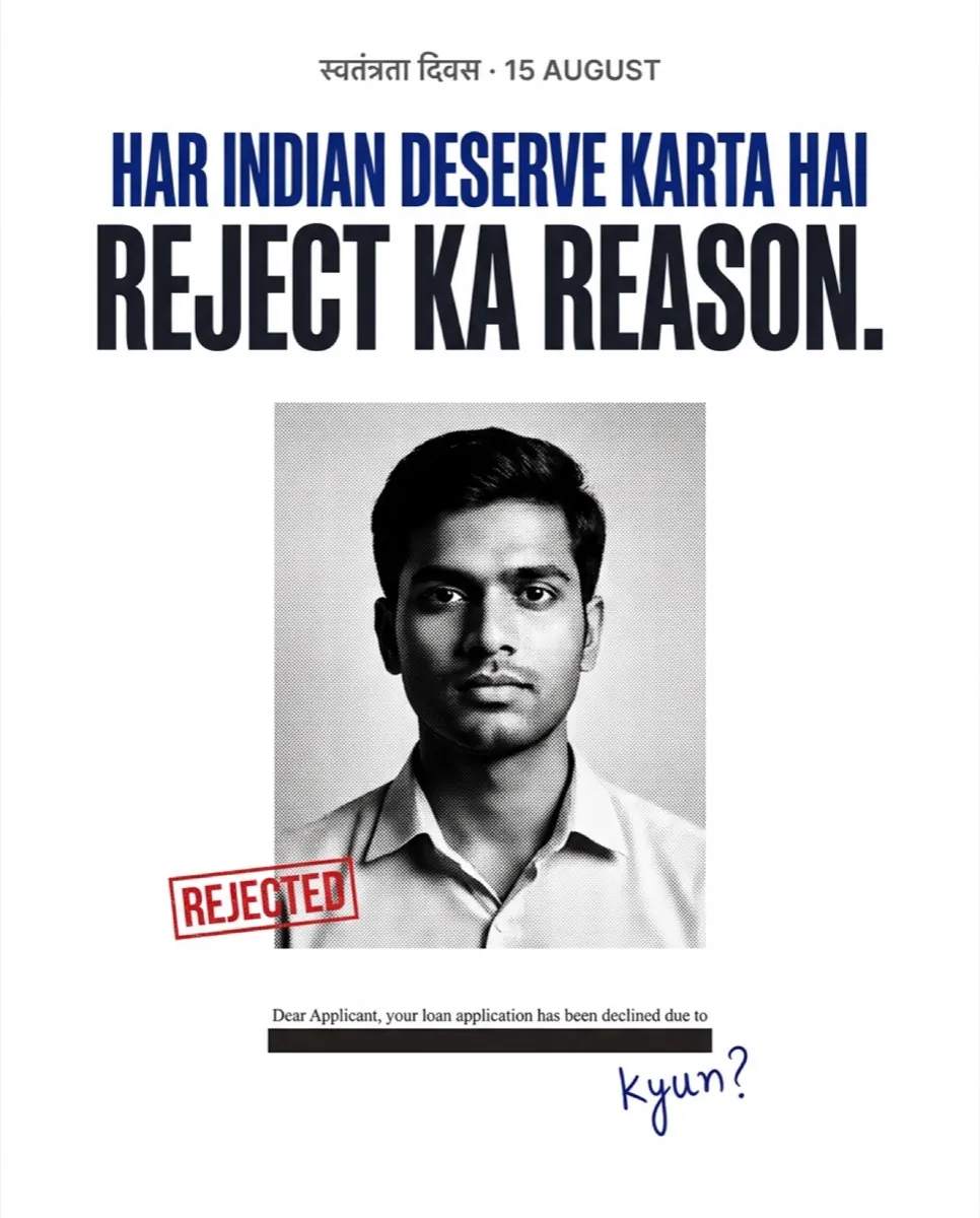 Har Indian poster: reject ka reason
